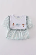 Load image into Gallery viewer, Blue he is risen embroidery set
