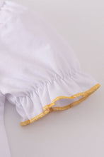 Load image into Gallery viewer, Easter cross embroidery girl bubble
