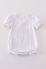 Load image into Gallery viewer, Easter cross embroidery girl bubble
