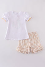 Load image into Gallery viewer, Easter cross embroidery girl set
