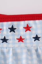 Load image into Gallery viewer, Gingham star embroidery set
