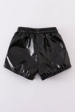 Load image into Gallery viewer, Black laser shorts
