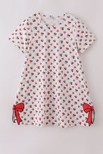 Load image into Gallery viewer, Character print bow applique mom&amp;me dress
