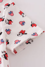 Load image into Gallery viewer, Character print bow applique mom&amp;me dress
