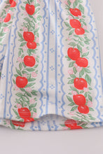 Load image into Gallery viewer, Apple print bow jumpsuit
