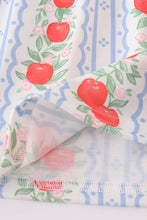 Load image into Gallery viewer, Apple print bow dress

