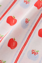 Load image into Gallery viewer, Red apple bow dress
