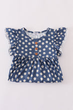 Load image into Gallery viewer, Navy daisy print dress
