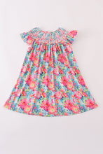 Load image into Gallery viewer, Sunshine garden smocked dress
