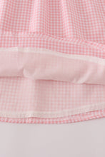 Load image into Gallery viewer, Pink floral smocked dress
