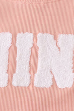 Load image into Gallery viewer, Pink MINI french knot pants set
