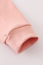 Load image into Gallery viewer, Pink MINI french knot pants set
