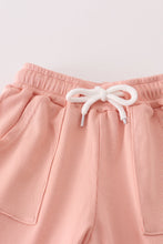 Load image into Gallery viewer, Pink MINI french knot pants set

