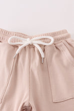 Load image into Gallery viewer, Cream MINI french knot pants set
