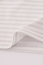 Load image into Gallery viewer, Sage fish french knot stripe pajama set
