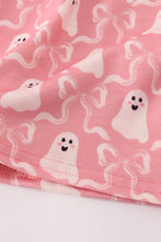 Load image into Gallery viewer, Halloween ghost embroidery ruffle dress
