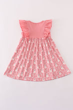 Load image into Gallery viewer, Halloween ghost embroidery ruffle dress
