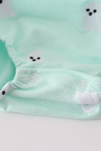 Load image into Gallery viewer, Green ghost embroidery bubble
