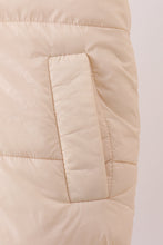 Load image into Gallery viewer, Cream mom&amp;me puffer vest
