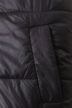 Load image into Gallery viewer, Black mom&amp;me puffer vest
