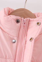 Load image into Gallery viewer, Pink mom&amp;me puffer vest
