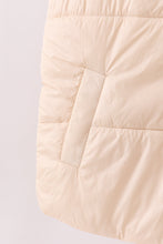 Load image into Gallery viewer, Cream mom&amp;me puffer vest
