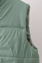 Load image into Gallery viewer, Sage mom&amp;me puffer vest
