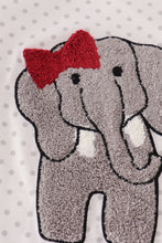 Load image into Gallery viewer, Alabama polka dot elephant french knot bow skort set
