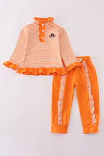 Load image into Gallery viewer, Tennessee applique stripe ruffle pants set
