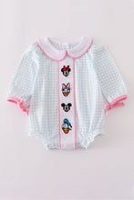 Load image into Gallery viewer, Blue character embroidery bubble
