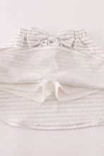 Load image into Gallery viewer, Rust Texas embroidery bow skorts set
