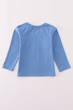 Load image into Gallery viewer, Blue fire fighter top
