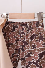 Load image into Gallery viewer, Camouflage deer embroidery ruffle pants set
