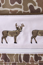 Load image into Gallery viewer, Camouflage deer embroidery canvas backpack
