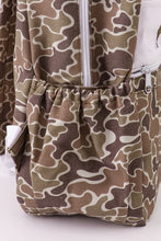 Load image into Gallery viewer, Camouflage deer embroidery canvas backpack
