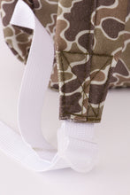 Load image into Gallery viewer, Camouflage deer embroidery canvas backpack
