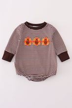 Load image into Gallery viewer, Brown turkey french knot stripe bubble
