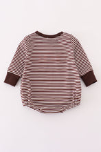 Load image into Gallery viewer, Brown turkey french knot stripe bubble
