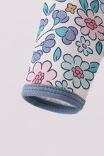 Load image into Gallery viewer, Blue floral blessed embroidery gown
