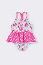 Load image into Gallery viewer, Blossom breeze print girl one-piece swimsuit

