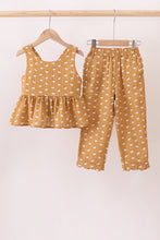 Load image into Gallery viewer, Premium pumpkin print muslin pants set
