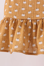 Load image into Gallery viewer, Premium pumpkin print muslin pants set
