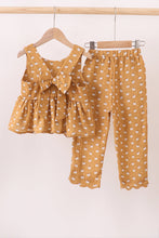 Load image into Gallery viewer, Premium pumpkin print muslin pants set

