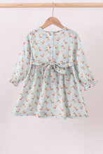 Load image into Gallery viewer, Premium boots print muslin dress
