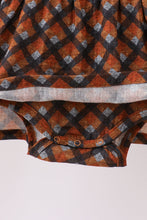 Load image into Gallery viewer, Premium brown plaid muslin bubble
