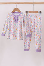 Load image into Gallery viewer, Premium butterfly garden bamboo pants set
