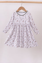 Load image into Gallery viewer, Premium green mallard print bamboo dress
