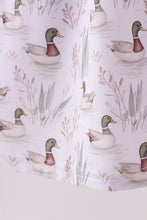 Load image into Gallery viewer, Premium green mallard print bamboo dress
