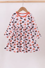 Load image into Gallery viewer, Premium orange tennessee print bamboo dress
