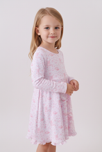 Load image into Gallery viewer, Premium pink boots bamboo dress
